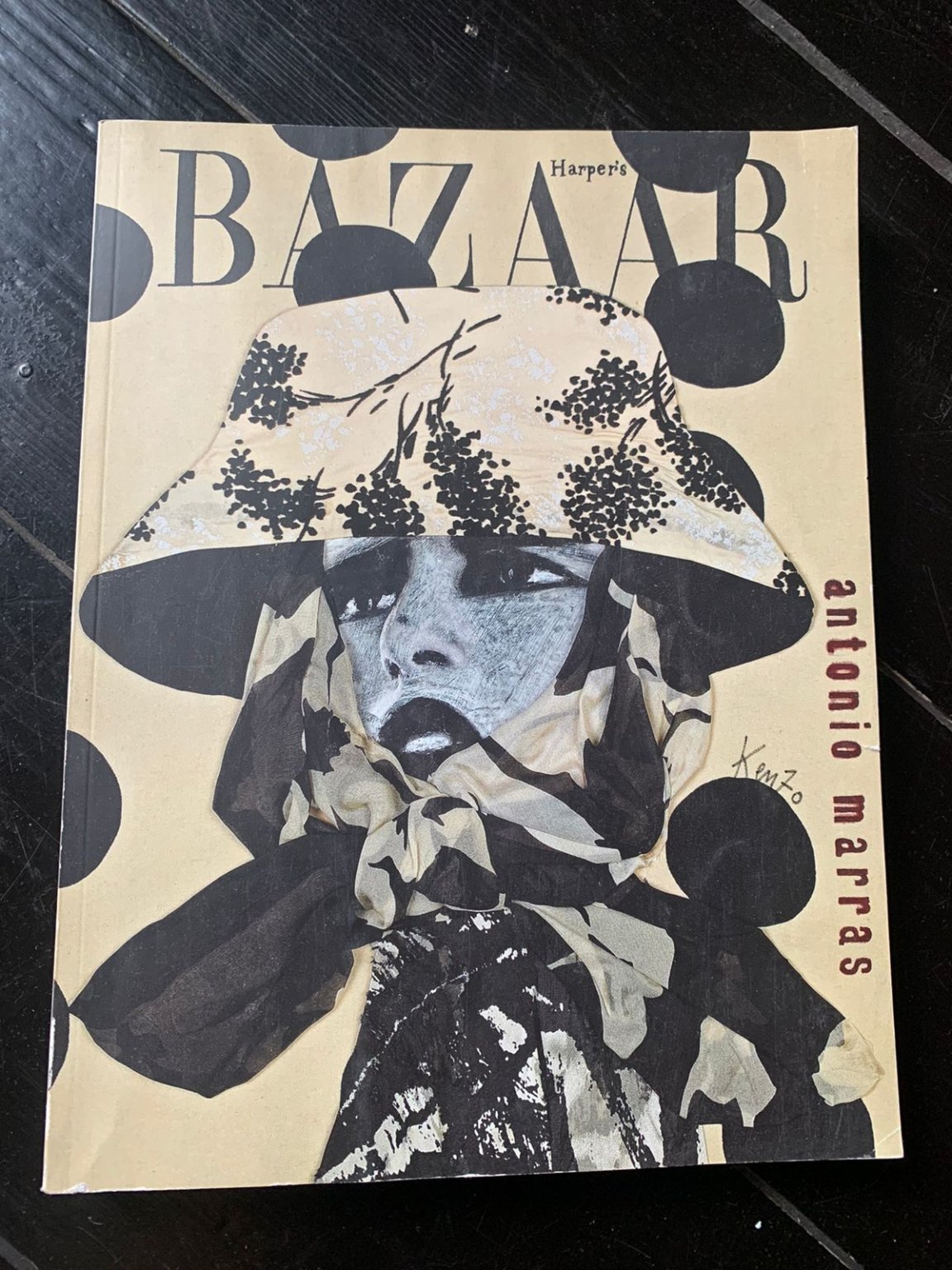 Harper’s Bazaar magazine 2011. The issue is devoted to Antonio Marras and Kenzo.