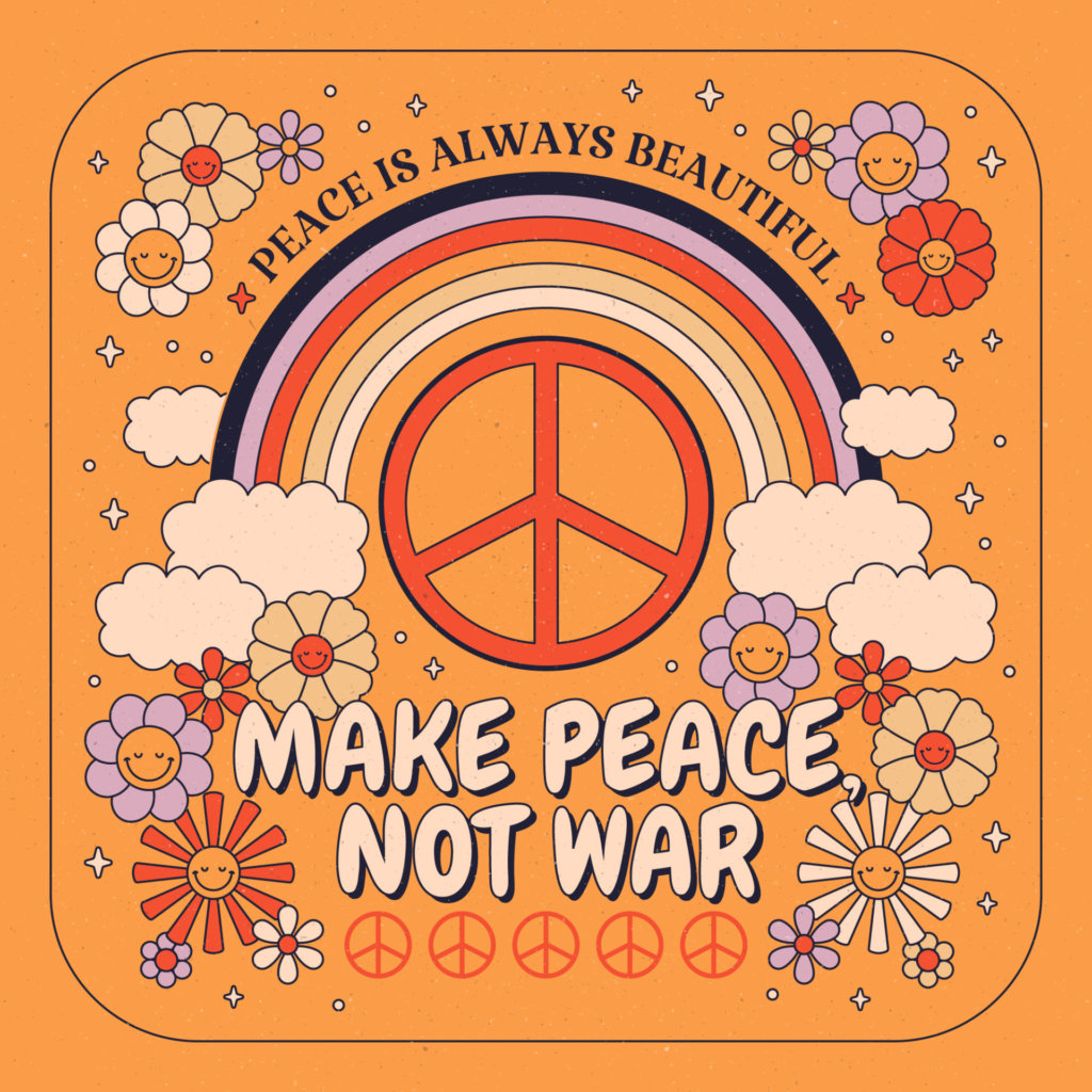 Make peace, not war