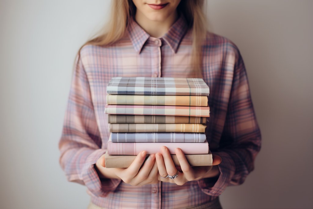 girl with a book