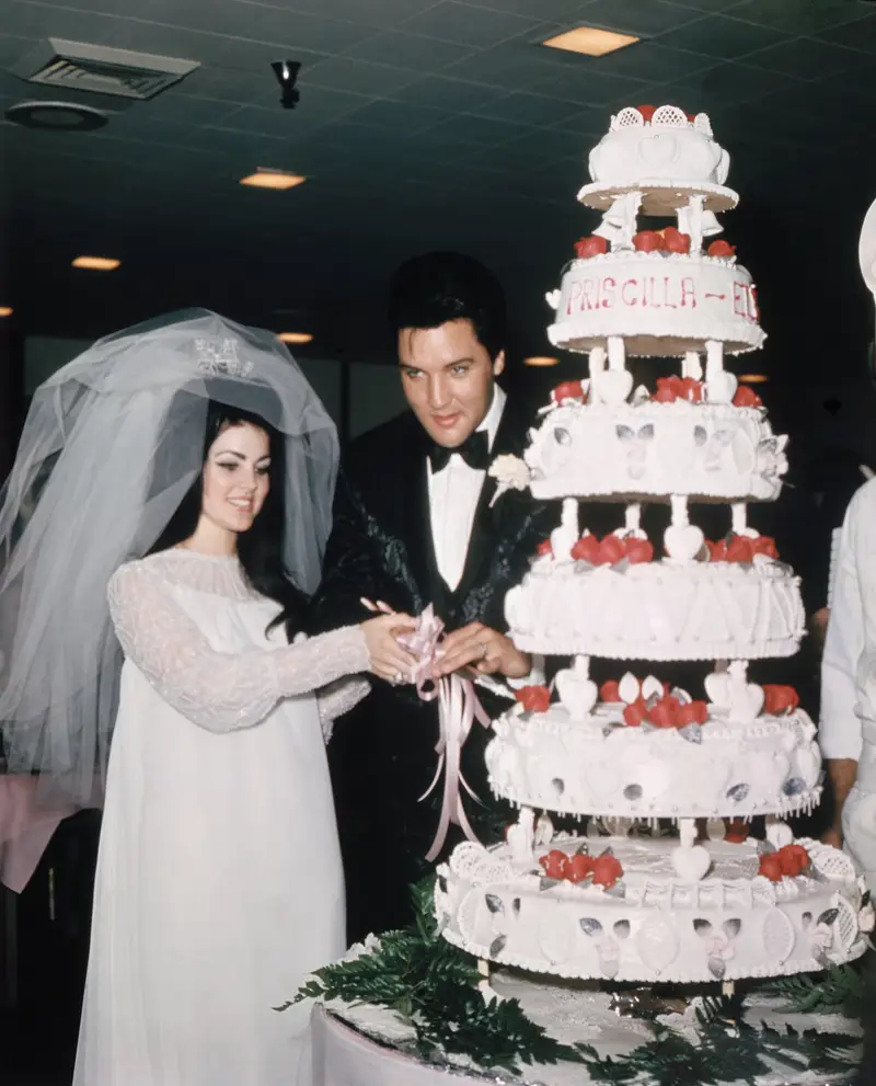 Elvis and Priscilla Presley