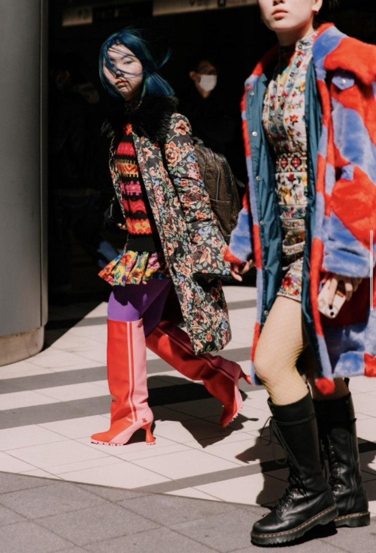 Tokyo street style. Best looks and accessories.