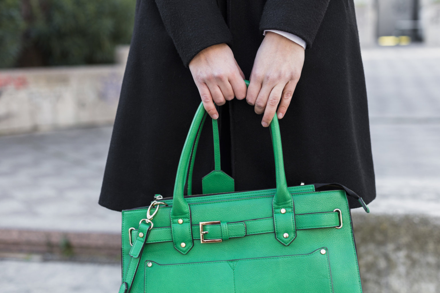 green bag